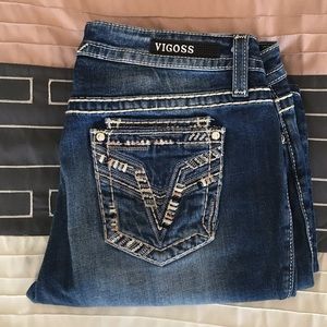 EUC Vigoss slim boot jeans
